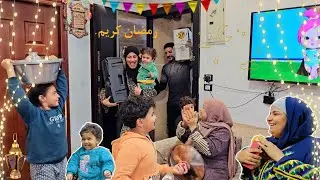 فرحة العيله💃فتحنا🚪الشقه بالهيصه والزمبليطه🤣عملنا فرح من اول وجديد💃الشارع كله سمع صوتنا😱