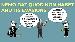 Nemo Dat Quod Non Habet and Voidable Title (plus some quiz questions)