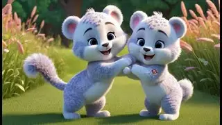 Cub Fluffies Go Rumble Rumble Rumble | Nursery Rhymes for Kids & Baby Songs