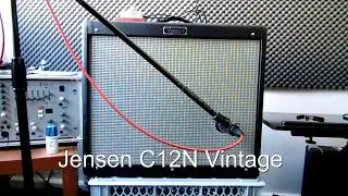 Jensen vs Celestion | speaker comparison - clean jazz sound