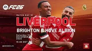 Liverpool v Brighton! Lineups & Score Prediction! #liverpool #premierleague #brightonhovealbion