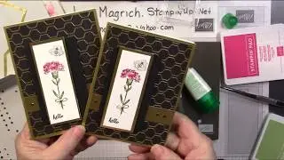 golden honey DSP meets inspiring iris card tutorial