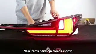 LED Through Trunk Taillight for Lexus RX350 RX450h 2016-2019#taillights #lexus #rx350h
