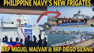 BREAKING: BRP MIGUEL MALVAR SEND OFF & BRP DIEGO SILANG LAUNCH &mdash; PHILIPPINE NAVY'S NEW FRIGATES