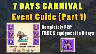 Capybara Go! - 7 Days Carnival Events (F2P Detailed Guide) Part 1/5