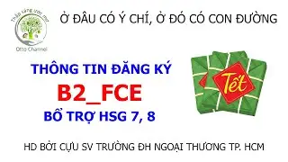 LUYỆN THI CHUYÊN ANH & HSG ONLINE QUA ZOOM - THÔNG TIN LỚP HỌC LUYỆN ĐỀ FCE