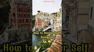 How to Master Self Discipline #shorts #motivation #quotes #successrules