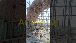 How to Arch Slab Formwork #howtomake #arches #slab #formwork #subscribe #russia