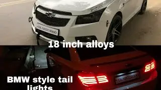 Chevrolet Cruze Fully Modified | 18 Inch Alloy Wheels | BMW Style Tail lamps | The Vehicle Hub