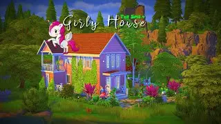 The Sims 4 House Build | Girly  House | YusiSims