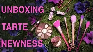 Unboxing the NEW tarte #flowerpowered collection | tarte newness