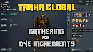 TRAHA GLOBAL CRAFTING DYE, GATHERING & FACTION POINTS FARMING! #traha #trahaglobal #steam #mmorpg