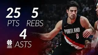 Deni Avdija 25 pts 5 rebs 4 asts vs Knicks 25/26 season