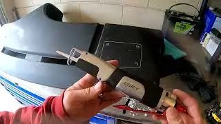 Reevie's Workshop: Installing speaker grilles in my Knight Rider dash.