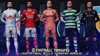 New Update Kits🔥 New Portugal & Turkey League Jersey Update eFootball 2026