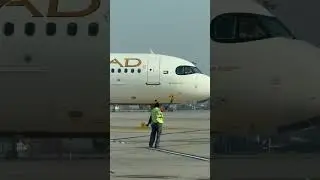 Etihad Airways  Aircraft A321xlr #aviation #airport #travel #rap #aviation #planespottingl