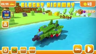 Playing Blocky Highway - 11