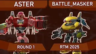 Reawaken the Mech 2025 Round 1: Aster vs Battle_Masker - Custom Robo Tournament