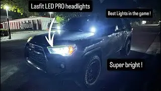 Светодиодные фары Lasfit для Toyota 4Runner