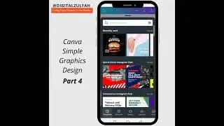 Simple Graphics Design Using Canva Part 4