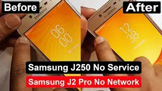 Samsung J2 Pro (J250) No Service Problem 📶 Fix | Samsung J2 Pro No Network Problem | Sm-j250 📶 Fix