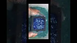 Glittery bomb crush #chalk