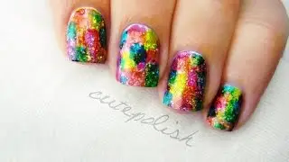 Sparkling Gemstone Nails