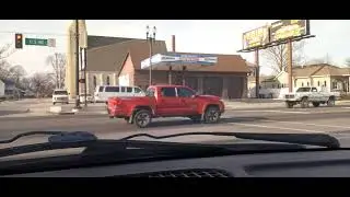 Driving through Downtown Brazil Indiana