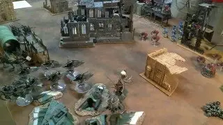 Warhammer 40,000 Battle Report - Necrons vs Dark Eldar - 1850