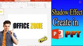 how to add shadow effect in powerpoint ।।। 🔥🔥Power point tutorial in Bangla.