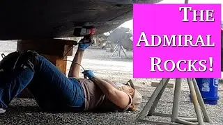 Boat Bottom Sanding and Painting - Episode 189