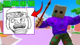 I Drew OFFENSIVE Pictures Of Kids Roblox Characters!