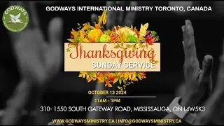 Godways Ministry Toronto Sunday Service