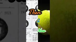 Tennis Balls Used to Be BLACK &mdash; Here&rsquo;s Why #tennis #sports