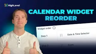 Guide to Swapping Calendar Widget Steps in HighLevel