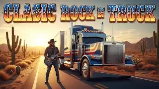 Classic Rock &rsquo;n&rsquo; Roll Truck Music | Wild Highway Rock for Night Driving