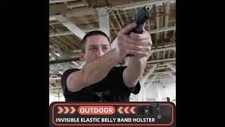 Outdoor Invisible Elastic Belly Band Holster Full of elasticity, thin and close-fitting