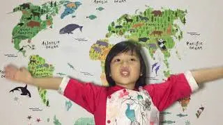 Seven continents: North America, South America, Europe, Africa, Asia, Australia, Antarctica