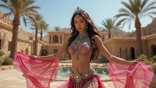 Hypnotic Arabic Belly dance। Belly dance Ai Arabic music। Official Video #bellydance  @loficloudsongs