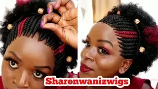 Парик Mohawk Braided Afro Curly Wig с Шаронваниз