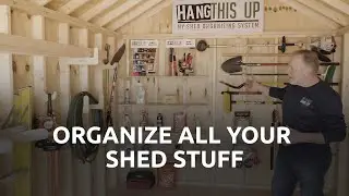 Shed Organization Display at Amish Mike&rsquo;s | HangThis Up