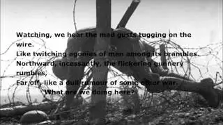 'Exposure', Wilfred Owen. Analysis for GCSE Eng Lit (Edexcel CONFLICT)