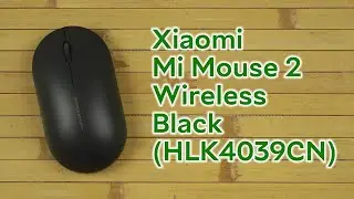 Розпаковка Xiaomi Mi Mouse 2 Wireless XMWS002TM Black (HLK4039CN)