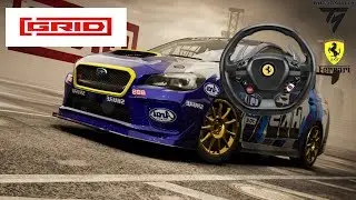 SUBARU WRX STI - GRID 2019 / ThrustMaster T80 gameplay
