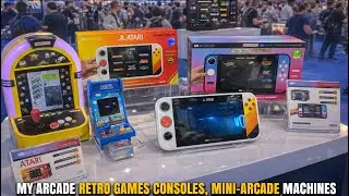 My Arcade Retro Go Games Consoles, Mini-Arcade Machines and More Product Showcased At CES 2026