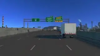 Beyhart I-89 to Tech Museum - Cities Skylines First Person Drive (TEST)