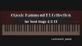 Classic Hammond B3 Collection/ for NORD STAGE 2/EX 2