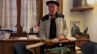 Joan de Nadau, chante Morlana accompagné à l' Orgue de Barbarie.