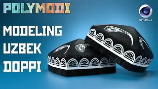 Cinema 4D Tutorial - Modeling Traditional Uzbek Doppi