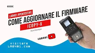 #pentestips iCopy-X come aggiornare il firmware